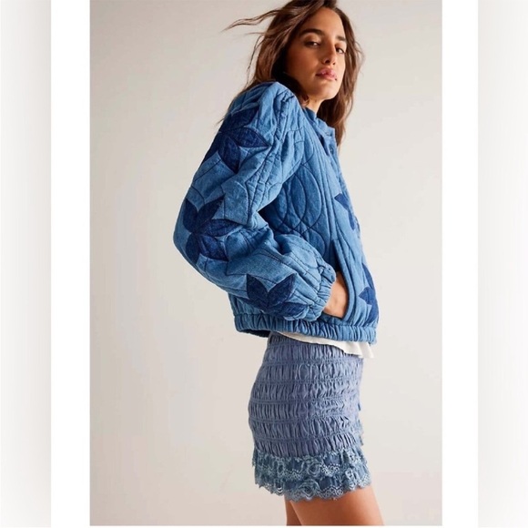 Free People Quinn Quilted Jacket Size M - Picture 6 of 16